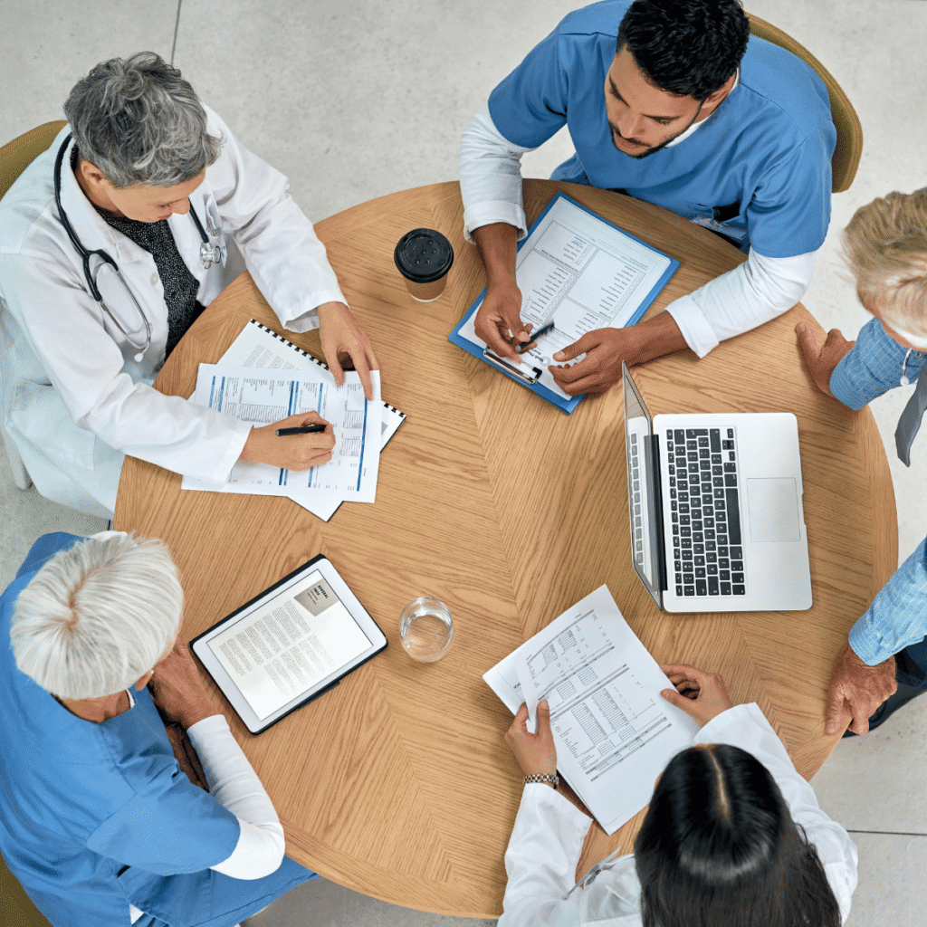 NHS Suppliers at meeting