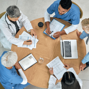 NHS Suppliers at meeting