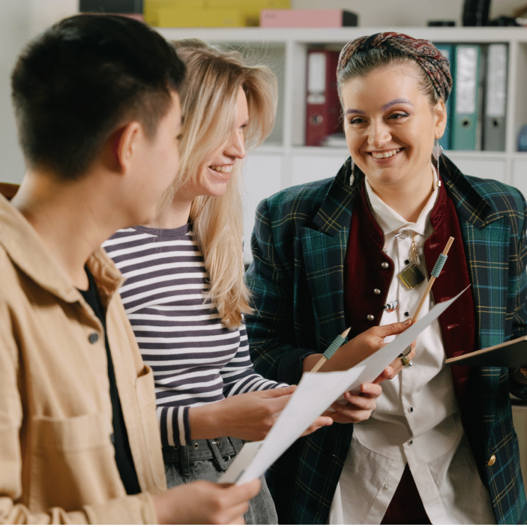 3 people discussing CDP Disclosure